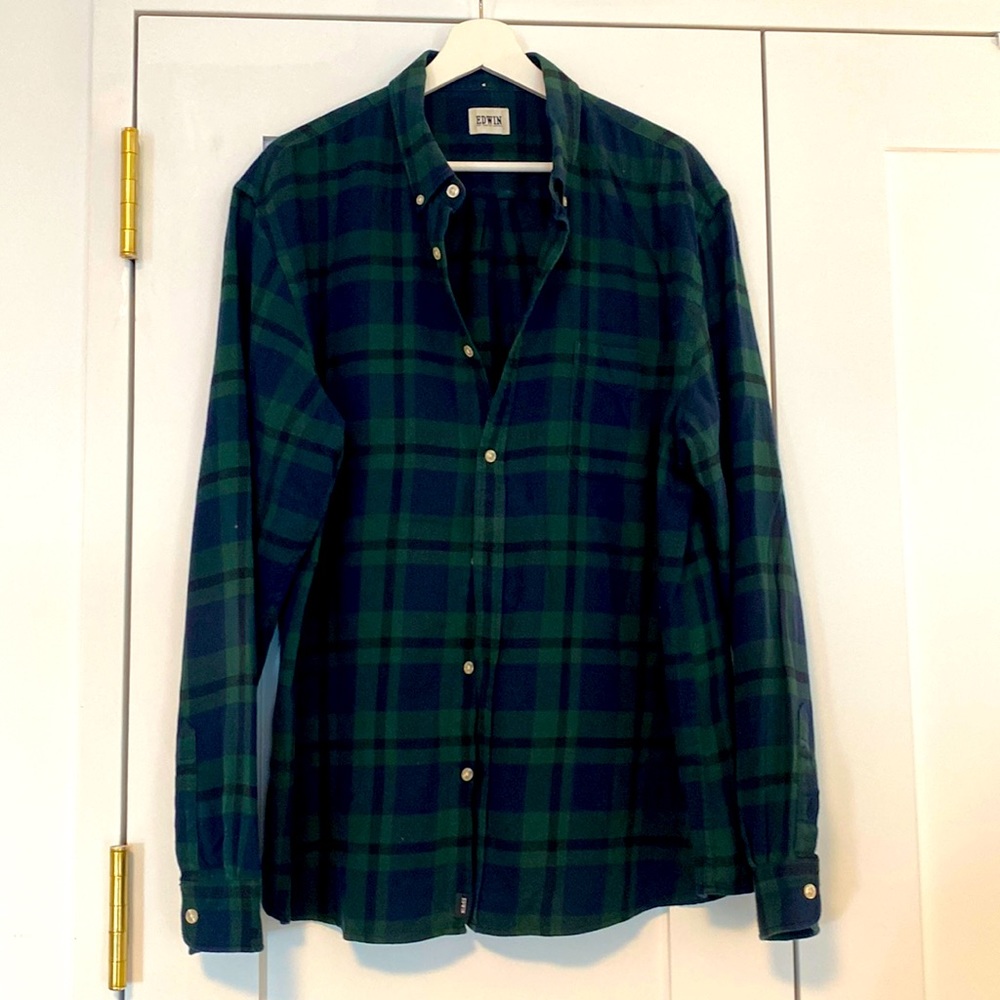Edwin jeans XXL flannel shirt